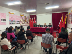 北京市通州区园林局、检疫站领导来我市场宣讲